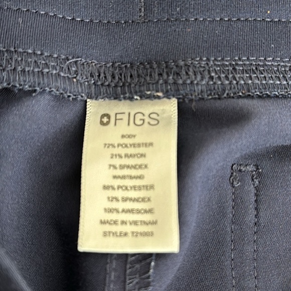 Figs Drawstring Straight Leg Scrub Pants - Picture 9 of 9